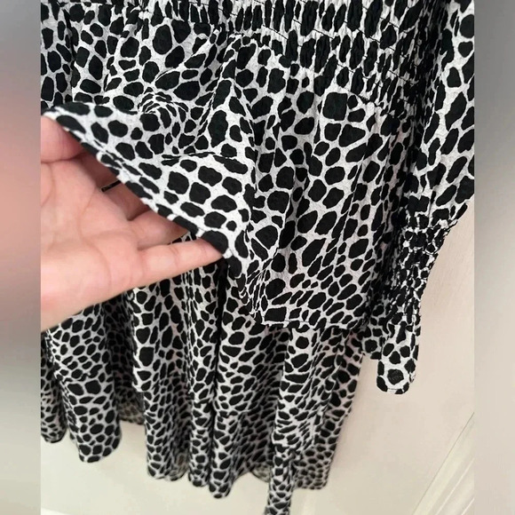 Michael Kors black and white animal print dress (Size XL) - Picture 6 of 6